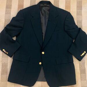 LaCrosse Navy Blue Blazer with Gold Buttons